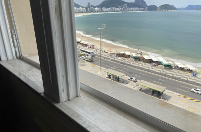 Apartamento Frontal Mar posto 6 Copacabana