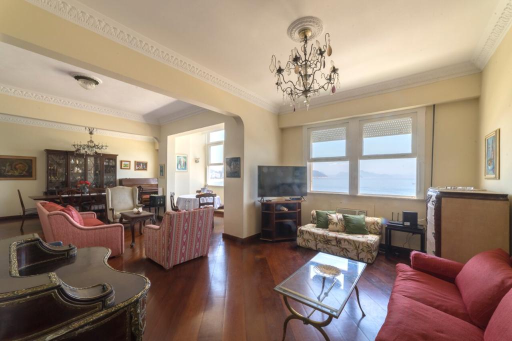 Apartamento Frontal Mar posto 6 Copacabana